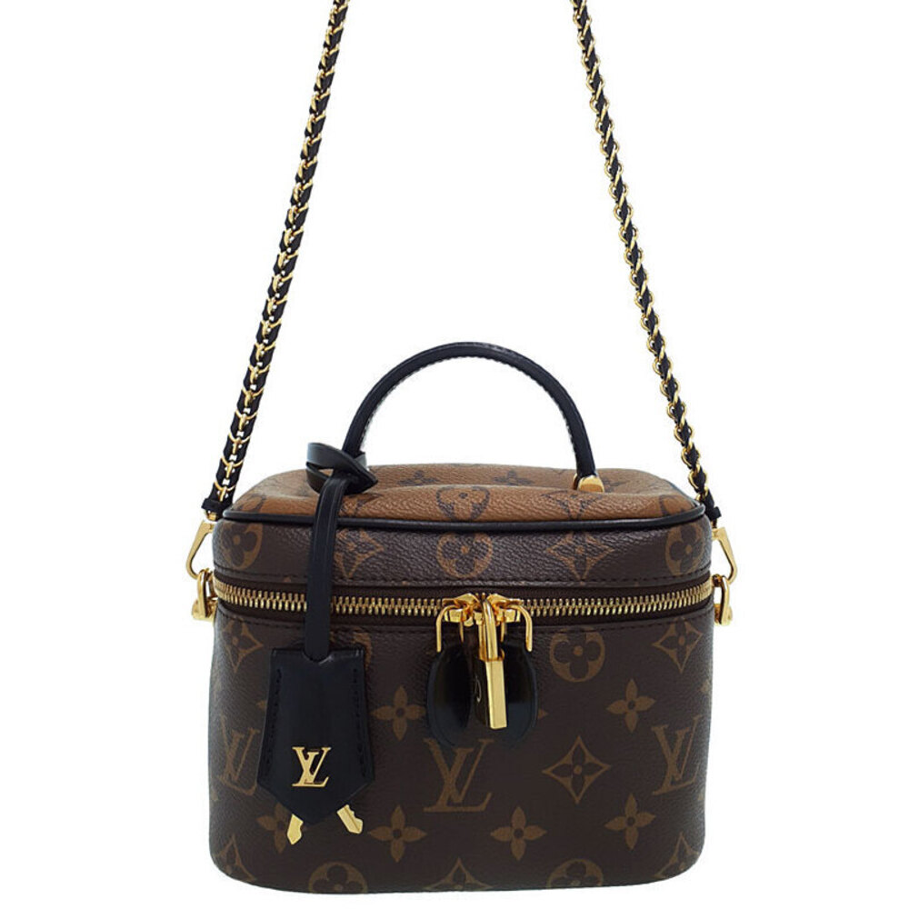 Louis Vuitton Monogram Leather Brown Vanity NV Bag